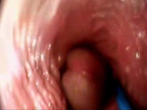 View inside pussy during real orgasms